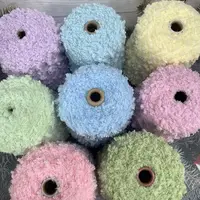 Super Soft and Cute Featured Feather Popcorn Cloud Ball Thread Handwoven DIY Sweater Bag Scarf Thread 1