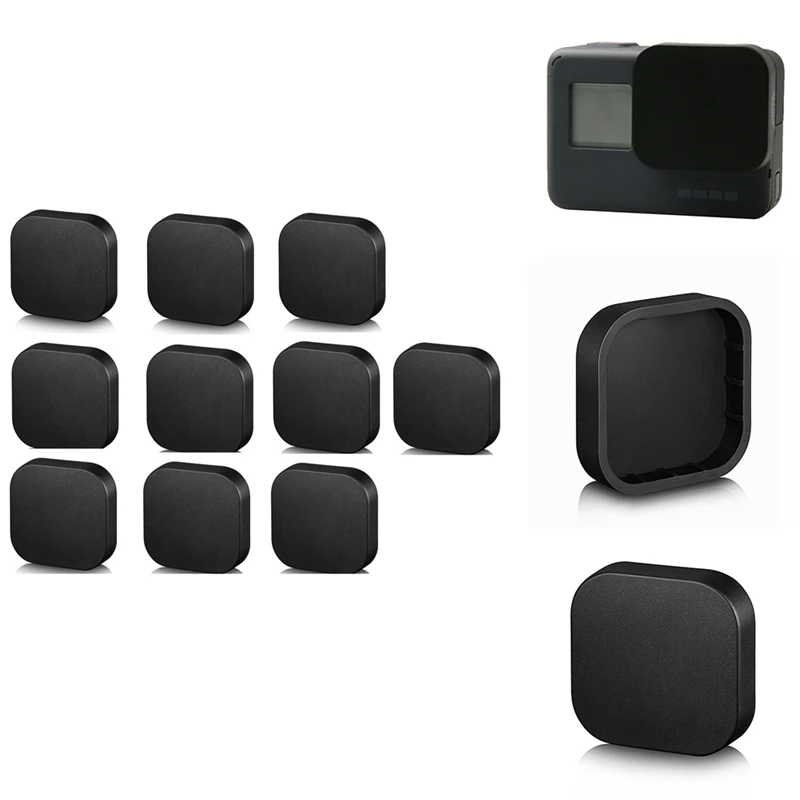 Copriobiettivo In Silicone Per Go Pro Hero 11 10 9 Protezione Copriobiettivo Resistente Alla Polvere Antigoccia Nera Per Go Pro Hero 9