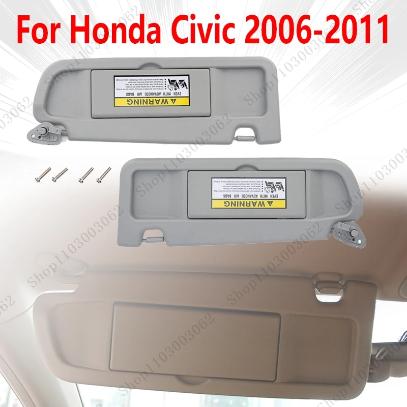 SunvisorForHondaCivic20062007200820092011InteriorRoof