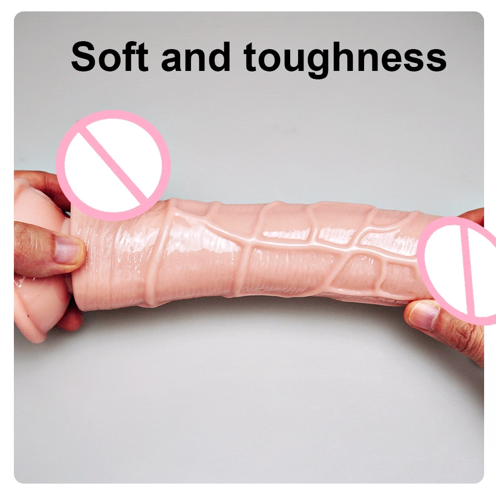Women Dildo Panties Harness Realistic Penis Cock Strap-On Sex Toys for Lesbian