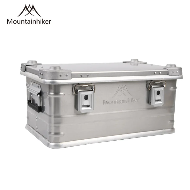 

Mountainhiker 60-80L S/M/L Outdoor Storage Box Camping Picnic Travel Aluminum Alloy Large Capacity Box Accessories Storage Bag