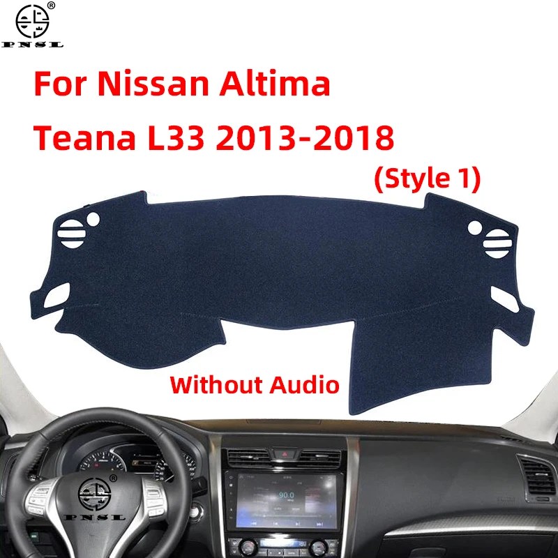 

For Nissan Altima Teana L33 2013 2014 2015 2016 2017 2018 Dashboard Cover Pat Dash Board Mat Carpet Dashmat Sunshade Protector