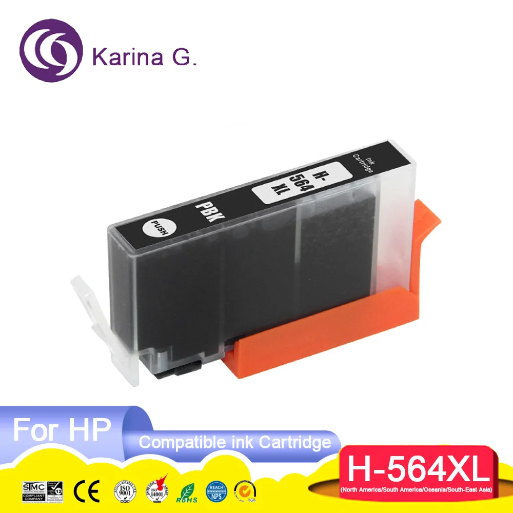 564 XL 564XL Premium Compatible InkJet Ink Cartridge for 564 For 564XL for Phot