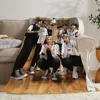Character Blanket Sofa Winter Strays Kids Throws Blankets for Sofa Luxury Bedding Home and Decoration Beach Towel Fluffy Plaid 3