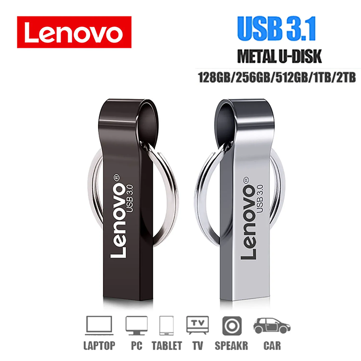 

Lenovo High Speed Pen Drive 2tb Flash Memory Metal Pendrive 1tb Flash Drive 512GB 256GB USB Memory Storage Device U Disk for PC