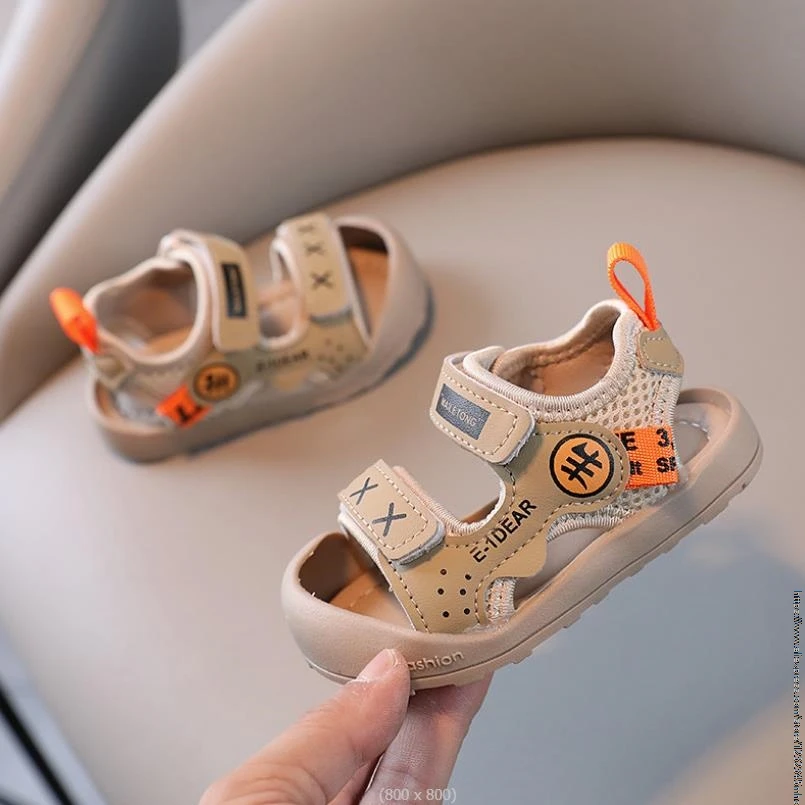 Summer Kids Sandals Baby Boys Shoes Girls Breathable Soft Sole Non-slip Rubber Boys Girls Sandals Toddler Children's Shoes