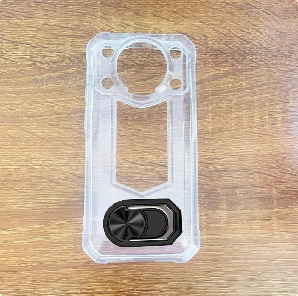 Oukitel WP53 Series Soft Silicone Phone Case with Back Ring Holder