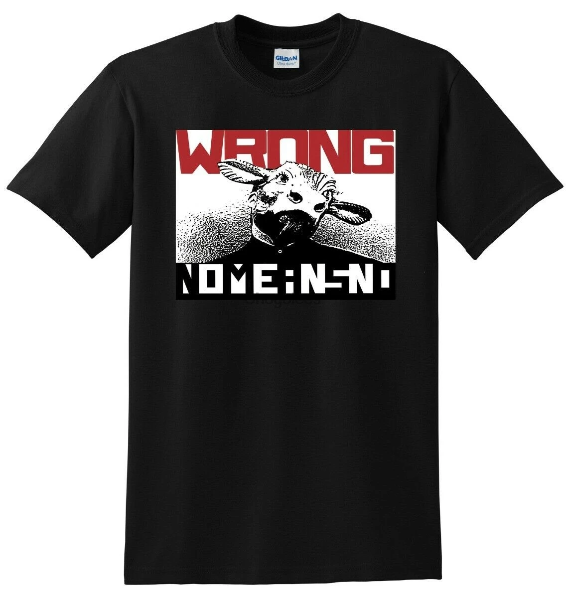 NOMEANSNO T SHIRT wrong vinyl cd cover SMALL MEDIUM LARGE or XL AliExpress