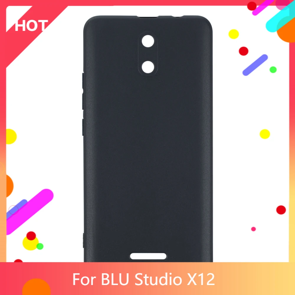 Studio X12 чехол матовый для телефона BLU Мягкая силиконовая задняя накладка из ТПУ