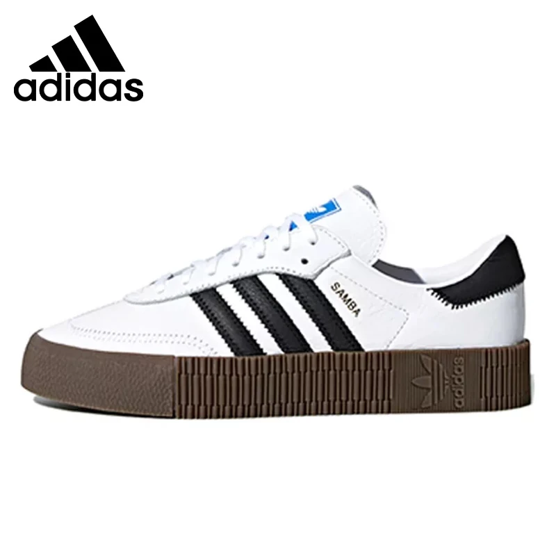 Depressie Bedreven schotel Adidas Oirginals Sambarose Wit Zwart Skateboard Schoenen Voor Vrouwen  SP0DS| | - AliExpress