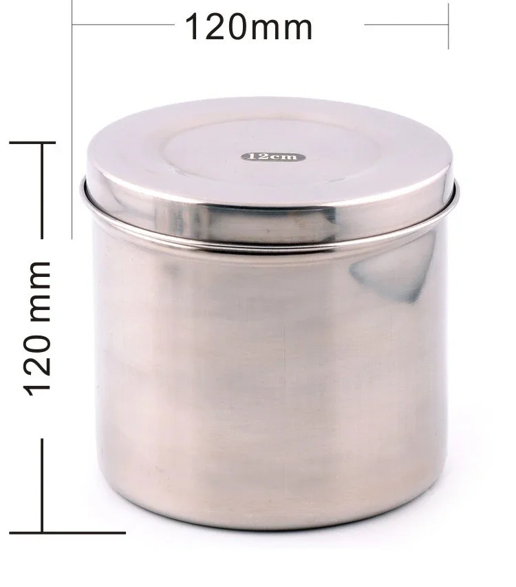 Ointment Cylinder Disinfection Tank Cotton Tank 8cm 9cm 10cm 3