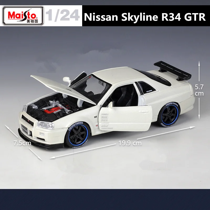 R34 Nissan Skyline GT-R, Tamiya 24258 (2002)