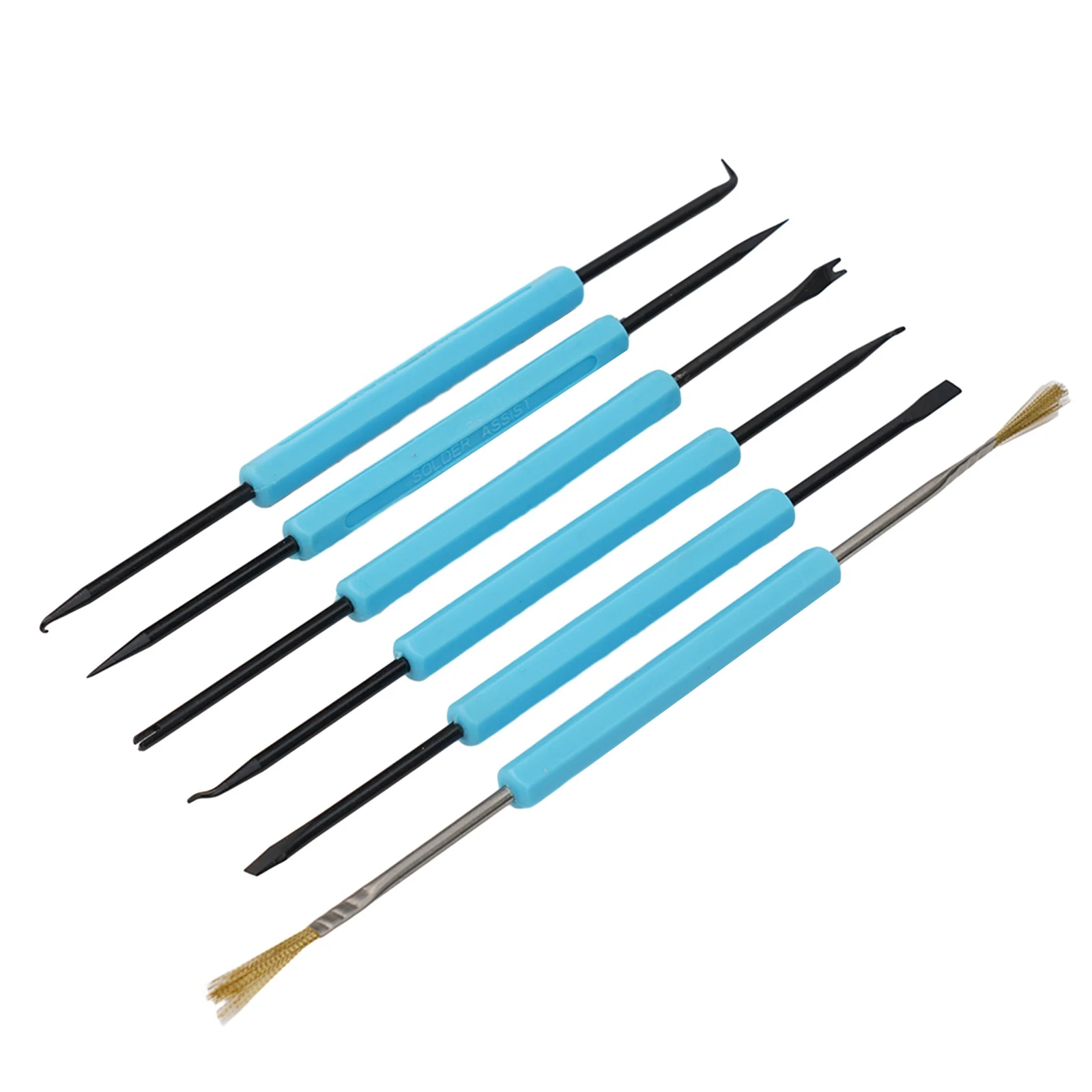 

Carbon Steel Desoldering Aid Tool High Quality 6in1 Solder Components Welding For IC Disassembly Good Performance