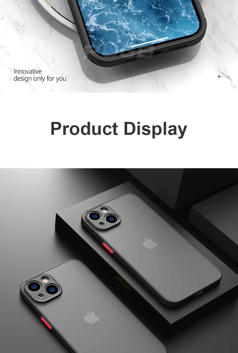 Capa de telemóvel mate antichoque para huawei e honor_voghion.com