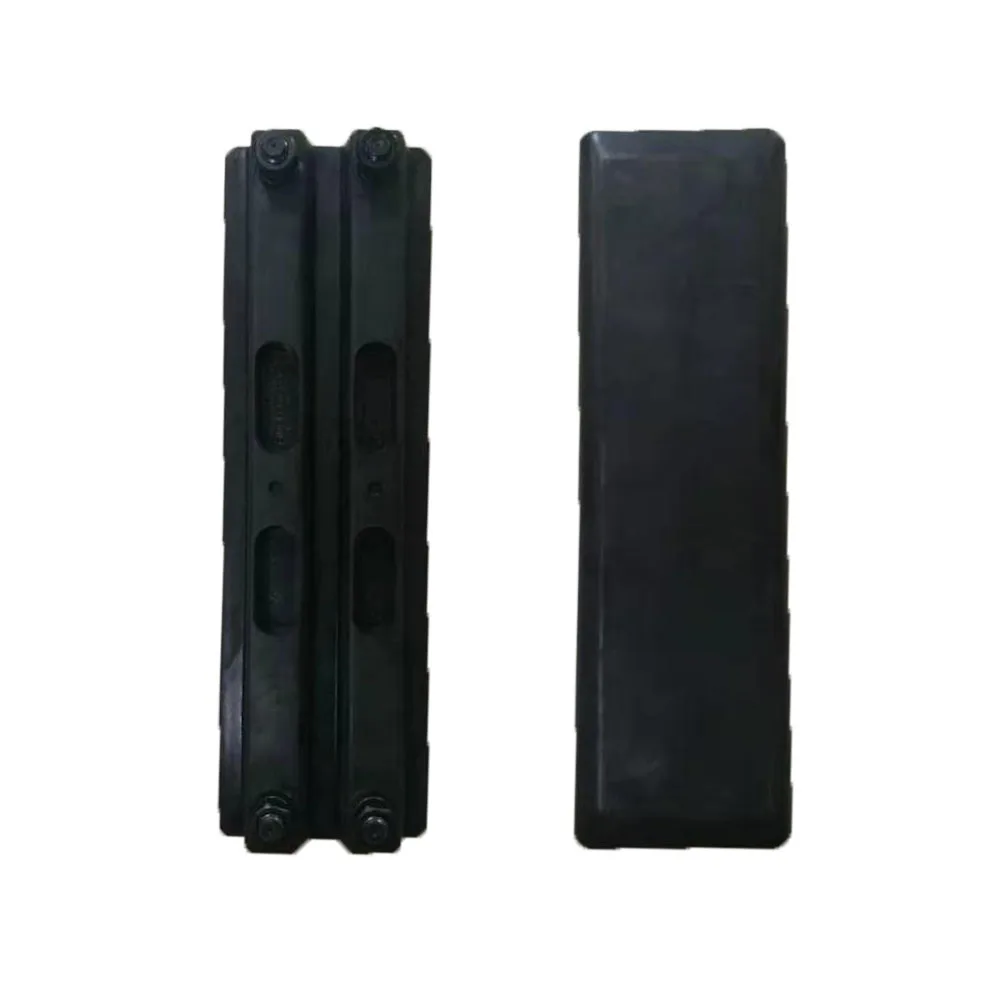 500mm 중장비 불도저 고무 트랙 볼트온 패드 300 굴삭기 저렴한 고무 트랙 클립온 풋 패드 300mm 220 320d Pc50
