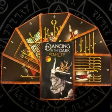 

Hot Sale Gothic Font Tarot Full English Version With Electronic Manual Guidebook Tarots Card Deck Table/Family/Party Game Gift