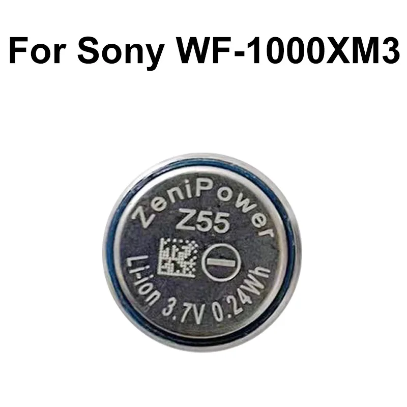 Nuova Batteria Originale Al 100% Per Sony Wf-1000Xm3 Wf-Sp900 Wf-Sp700N Wf-1000X Zenipower Z55 Batteria Tws Auricolare 3.7V 65Mah Cp1254