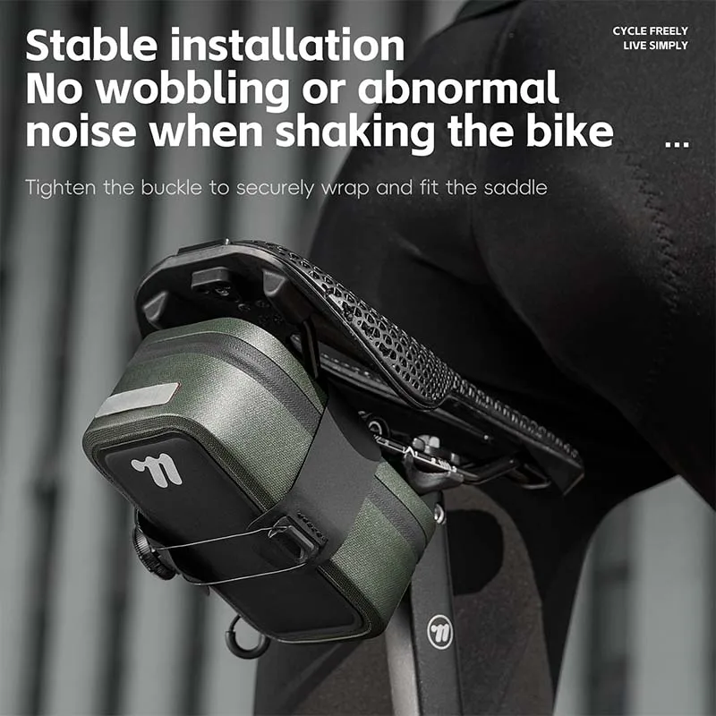 Bike bag WEST BIKING Mini Bicycle Saddle Bag Lightweight Small 0.5L Portable Multi function Hand Bags Cycling Access