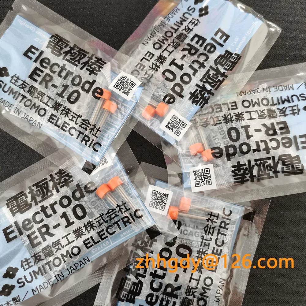 5 pairs ER-10 Electrode For Sumitomo T-39 Type-66 T-81C 82C Z1C 71C TYPE-81M12 T-400/600CFiberFusionSplicerWeldingElectrodesRod