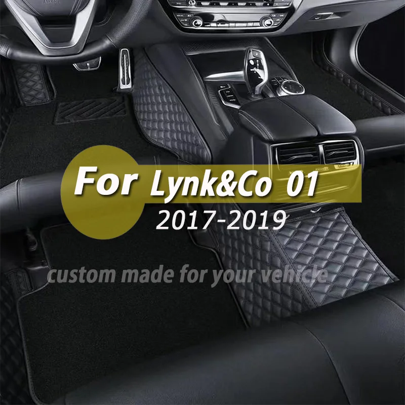 

Auto Custom Protect Carpets For Lynk&Co 01 2019 2018 2017 Car Floor Mats Decoration Rugs Interior Accessories Parts Covers