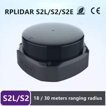 Slamtec RPLIDAR S2 S2L S2E S2P Scanner con sensore LIDAR con raggio di scansione da 360 gradi 50 m per evitare ostacoli e navigazione di AGV
