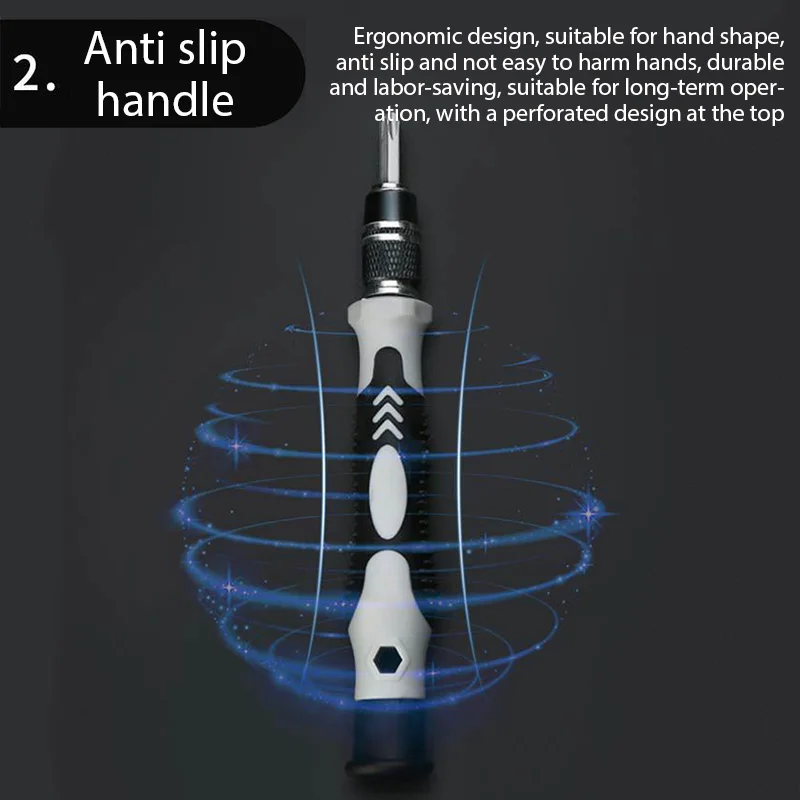 Multi-purpose Household Repair Tools Kit 115 In 1 Set Magnetic Mini Screw Nuts Bits for Watch and Phone Disassembly and Repair