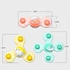 Baby Bath Toys For Boy Children Bathing Sucker Spinner Suction Cup Toy For Kids Funny Child Rattles Teether Toddler Toys 4