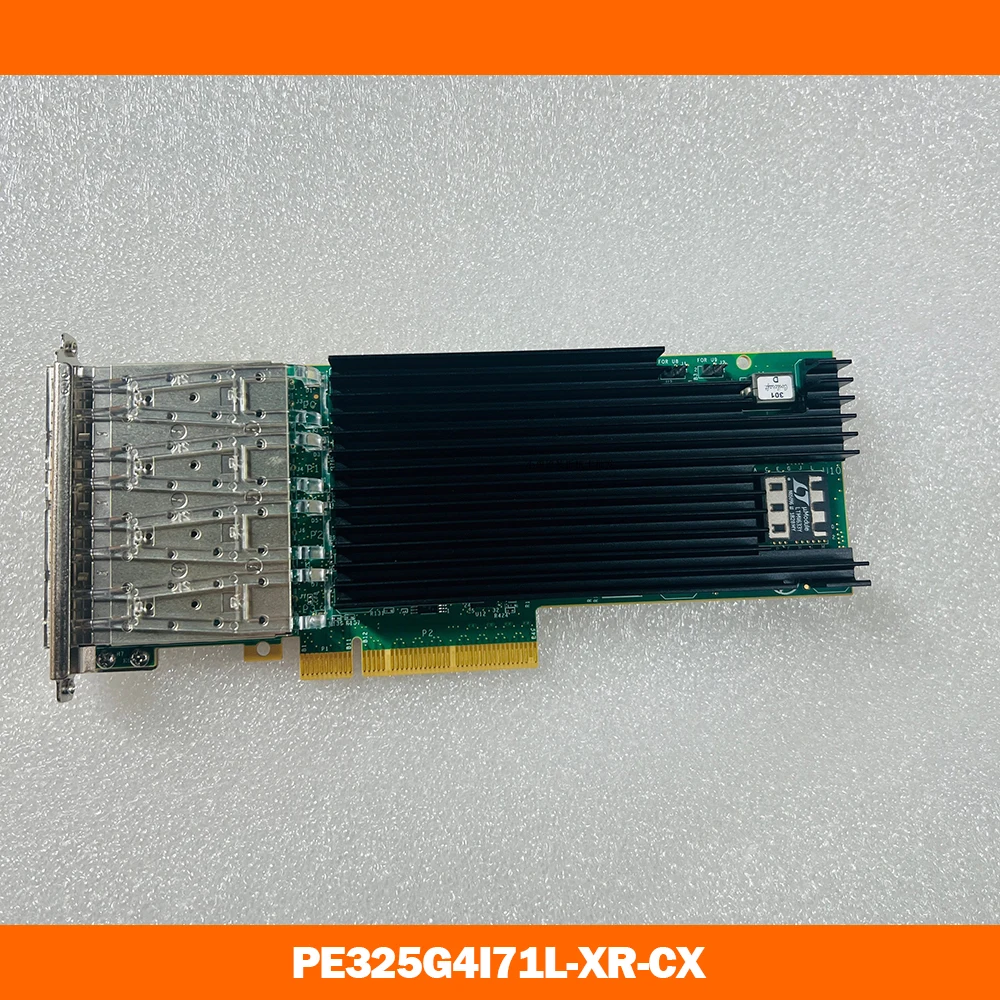 For SILICOM PE325G4I71L XR CX XXV710 DA4 25G four port 10 Gigabit Ethernet card