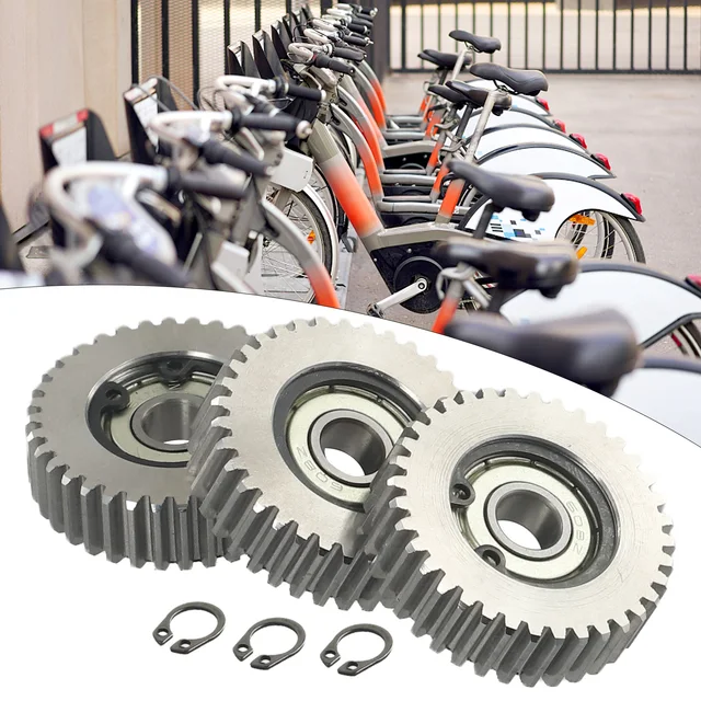 Engrenage planétaire de vélo électrique, 3 pièces, 36 dents, engrenage de moteur en acier, pièces de vélos électriques pour moteurs Bafang 38mm 8mm, accessoires de vélos électriques 1
