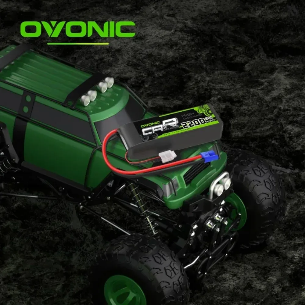 Batteria LiPo OVONIC 3S 11,1 V 2200 mAh 75 C XT60 per RC FPV