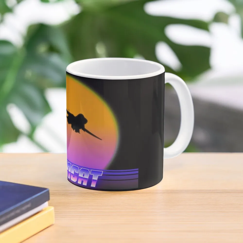 

F-14 Tomcat - Sunset Flight Coffee Mug Breakfast Cups Cups Sets Custom Cups Mug