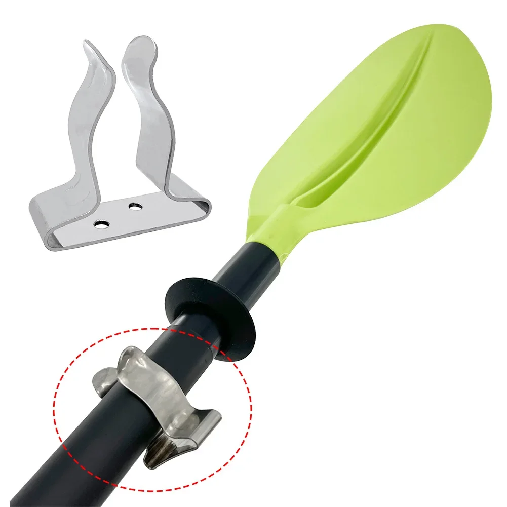 1Pc Boat Hook Holder Clips 304 Stainless Steel Paddle Fixed Bracket Spring Clip Marine Yacht RV Hardware Accessories