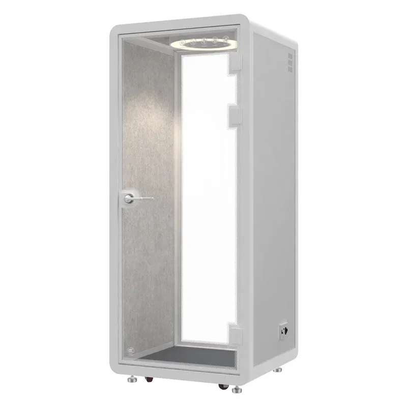 

Removable Home Soundproofndoor Mute Cabin Live Training Conference Room Telephone Booth