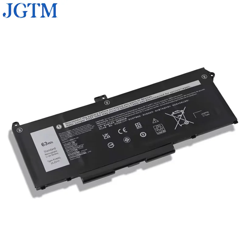 Фото JGTM 15,2 V 63Wh RJ40G Аккумулятор для ноутбука Dell Latitude 14 5420 Latitude 15 5520 Precision 15 3560 F3T9T / P137G P137G001 P104F №2