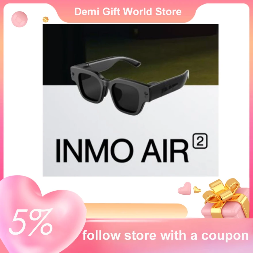 INMO Air2 AR Glasses 4+32GB Screen Touch Smart Translation Glasses