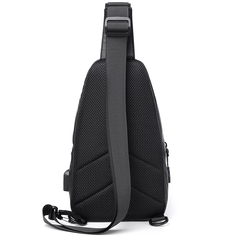 Bandolera impermeable con USB para hombre, bolso de pecho informal, de uso  diario, con logotipo personalizado, bolso pecho hombre, bolso bandolera  hombre ≤ 40x20x25 – Viajando Vamos