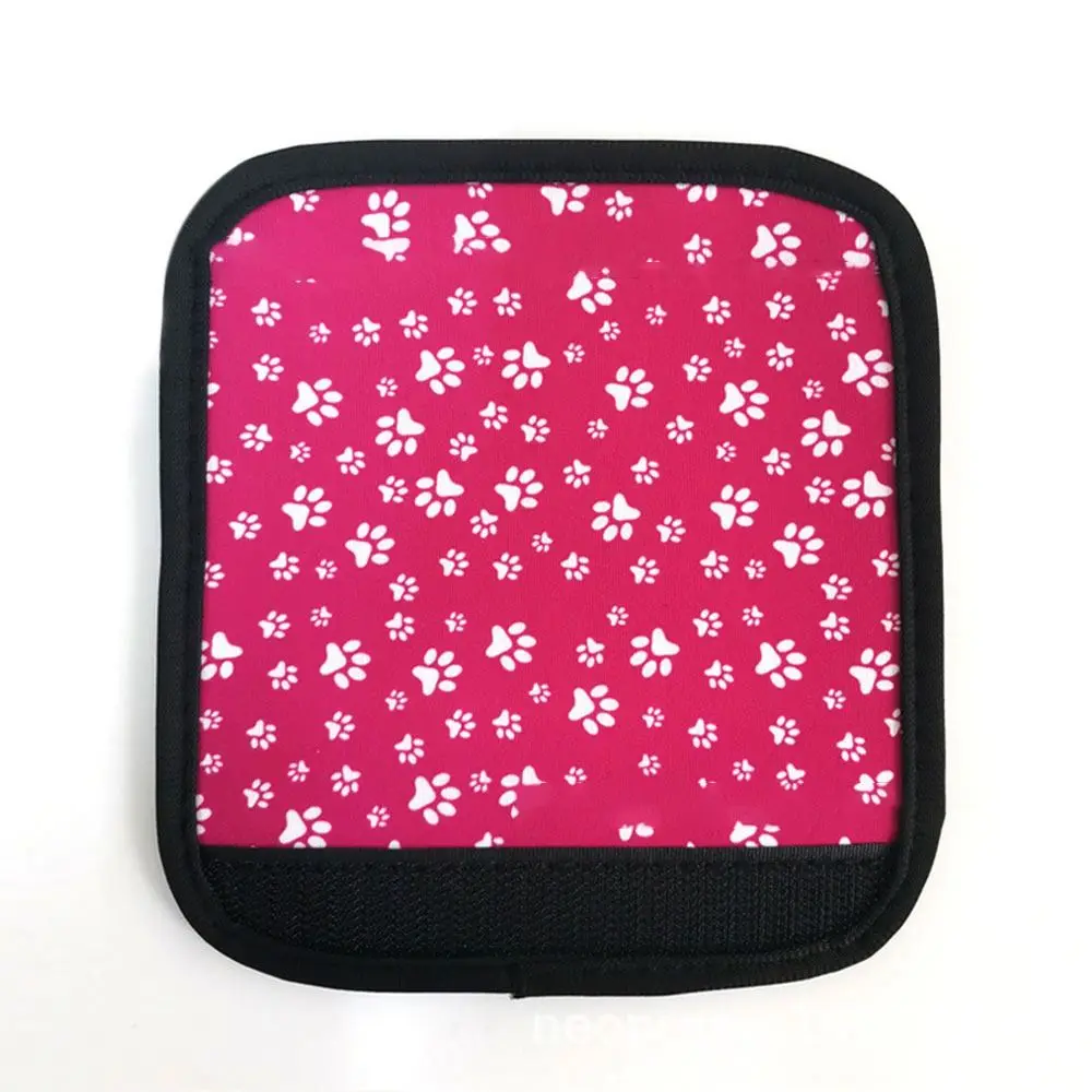 Manico per bagagli in Neoprene manicotto per maniglia avvolgente borsa morbida per valigia identificatore per maniglia per bagagli in tinta una copertura per maniglia da viaggio  1524