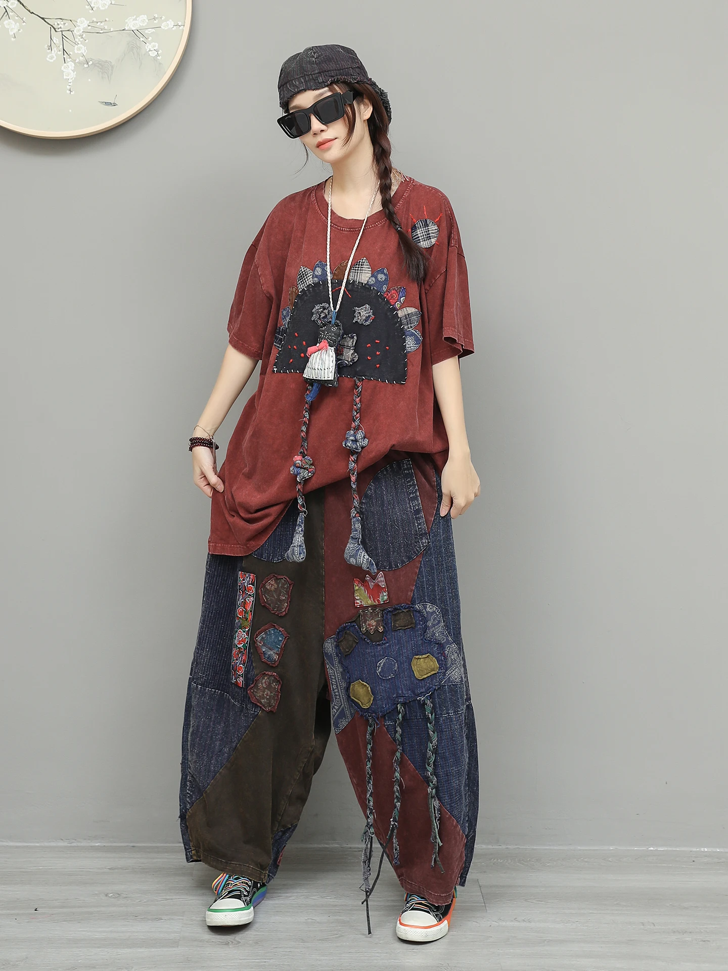 Vintage Patchwork Pants 3