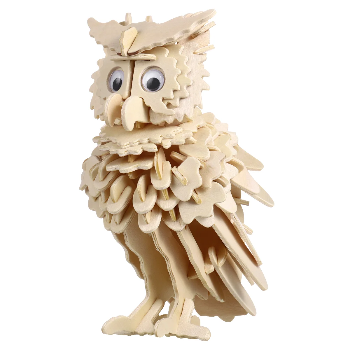 

Puzzle for Adults Wooden Puzzles Educational Three-dimensional Owl Bamboo