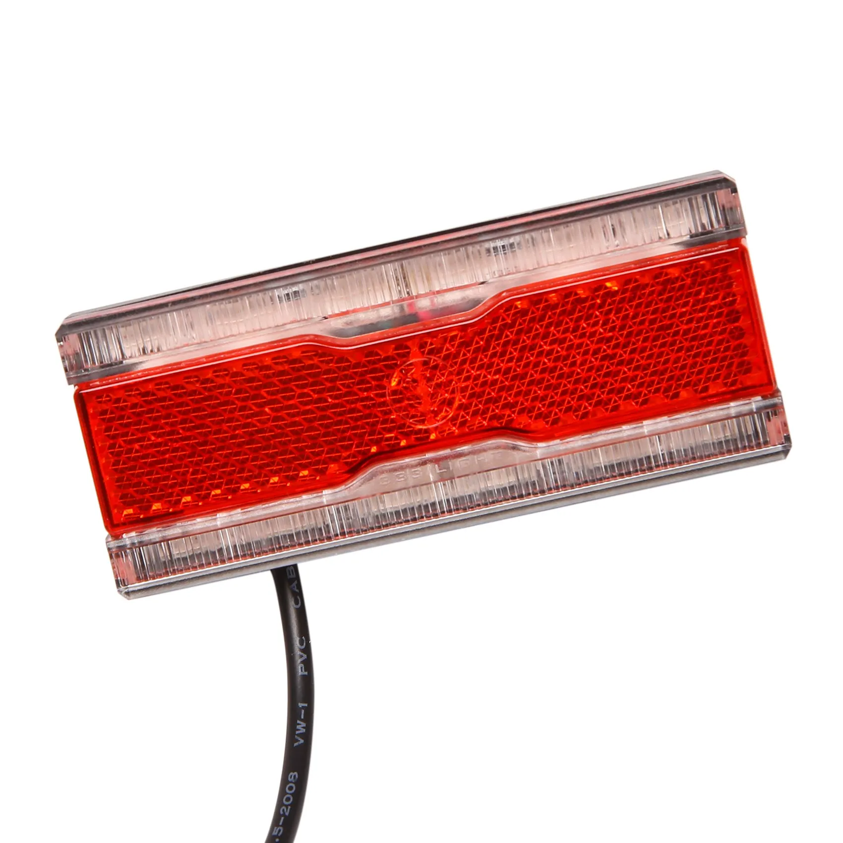 Ebike Brake Light 24V 36V 48V Electric Bicycle Rear Light with Brake Function LED Taillight