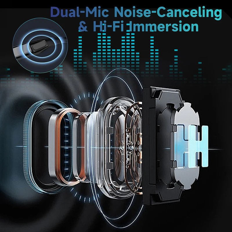 LIGE New HD800W Camera Glasses AI intelligent Translator Anti-shake Video Recording Call Noise Reduction Smart Bluetooth Glasses