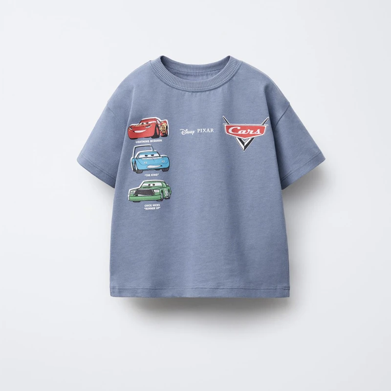 Baby Car Print T-Shirt 2