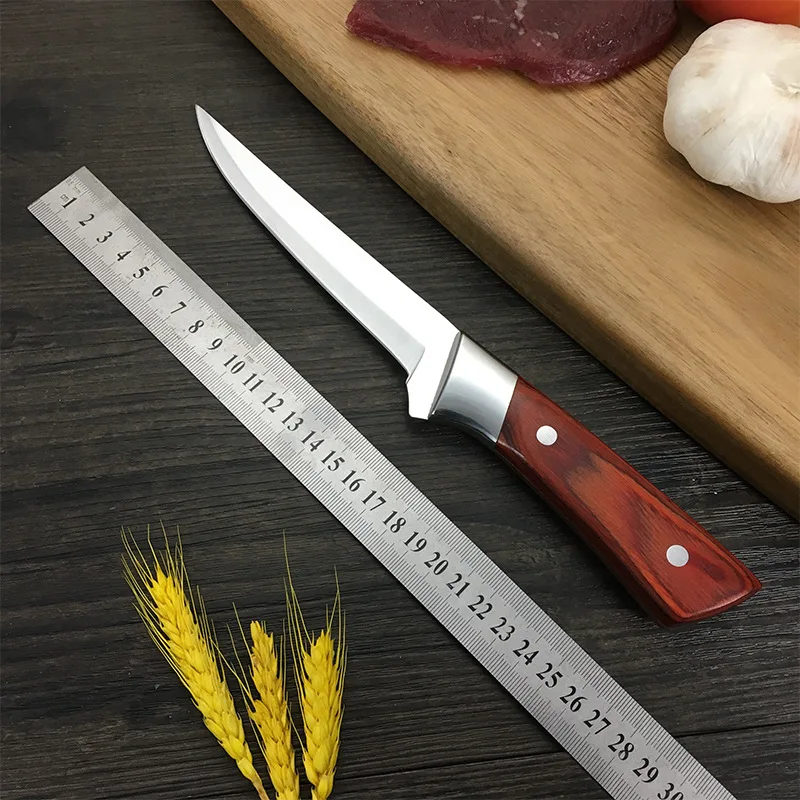 Butcher Kitchen Knives Set Sharp Stainless Steel Cleaver Boning Knife for Meat Bone Fish Fruit Vegetables Slicing Chef Knife