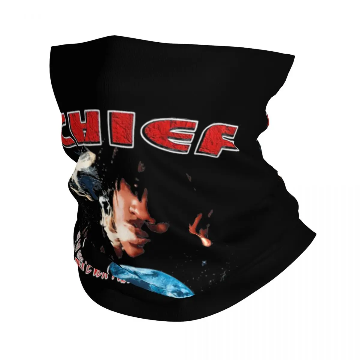 

Chief Keef Rappyer Bandana Neck Cover Printed Balaclavas Magic Scarf Multifunctional Cycling Hiking Unisex Adult All Season