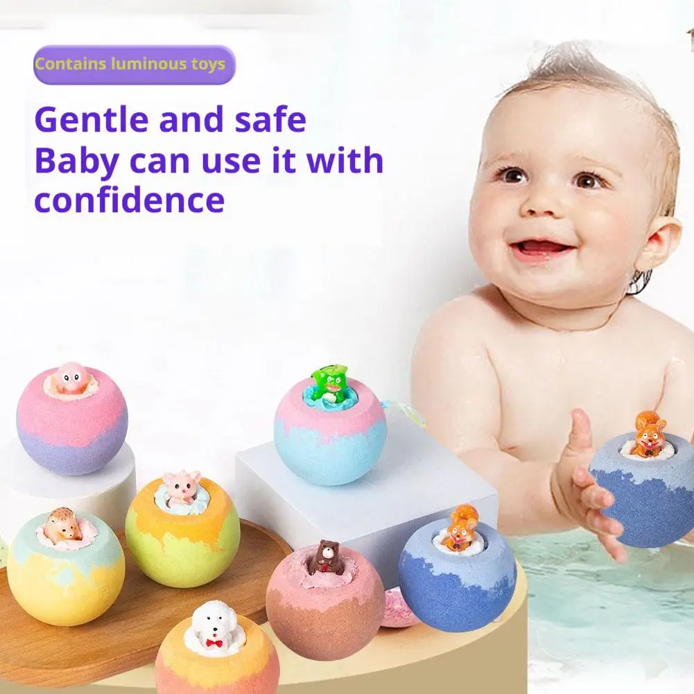 100g Kids Bath Bomb with Surprise Toy and Cheerful Scent