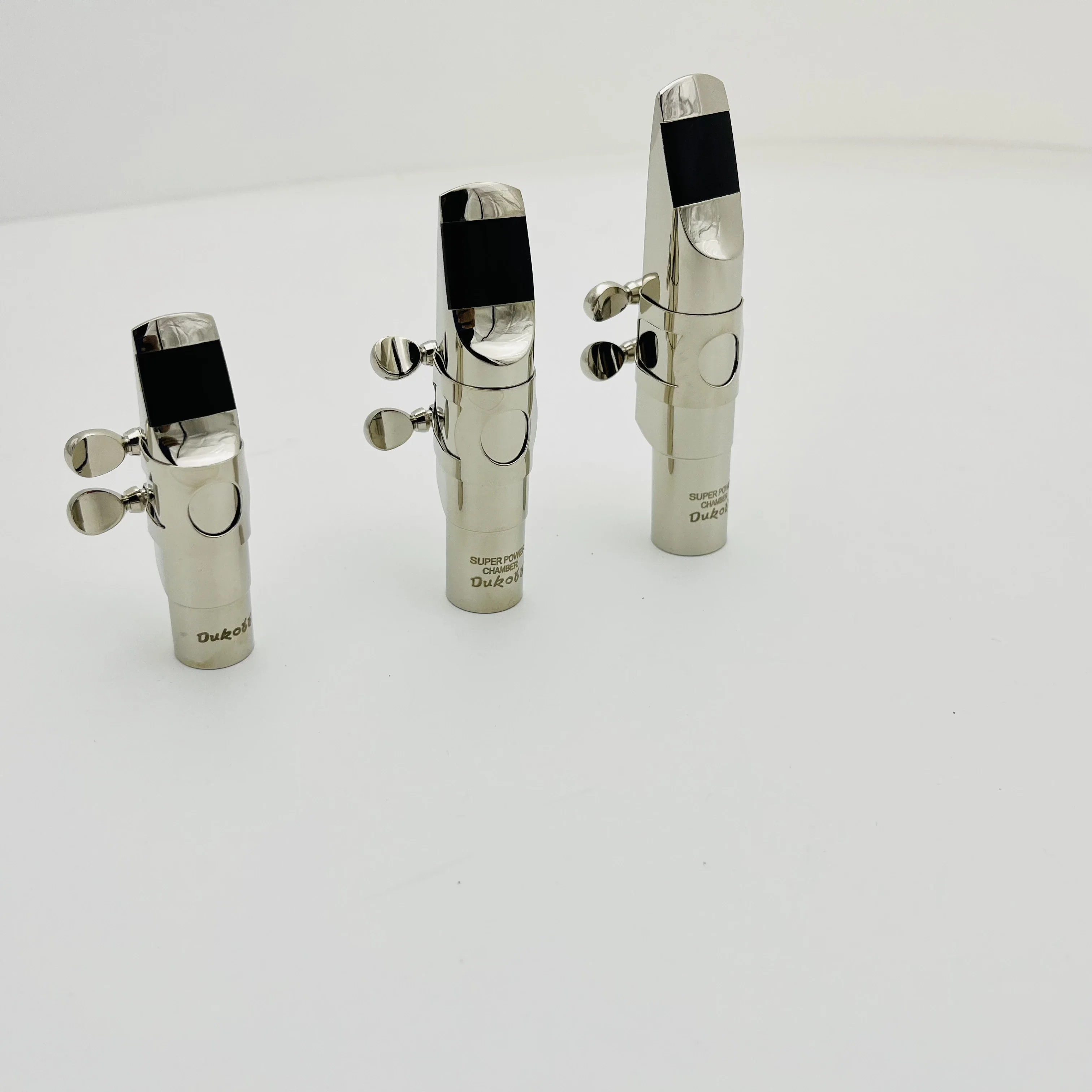 

6 Tenor 7 Pictures Saxophone Soprano Alto 5 Size Nickel Plated Sax 8 Mouthpiece Real Accessories 9 Dukoff