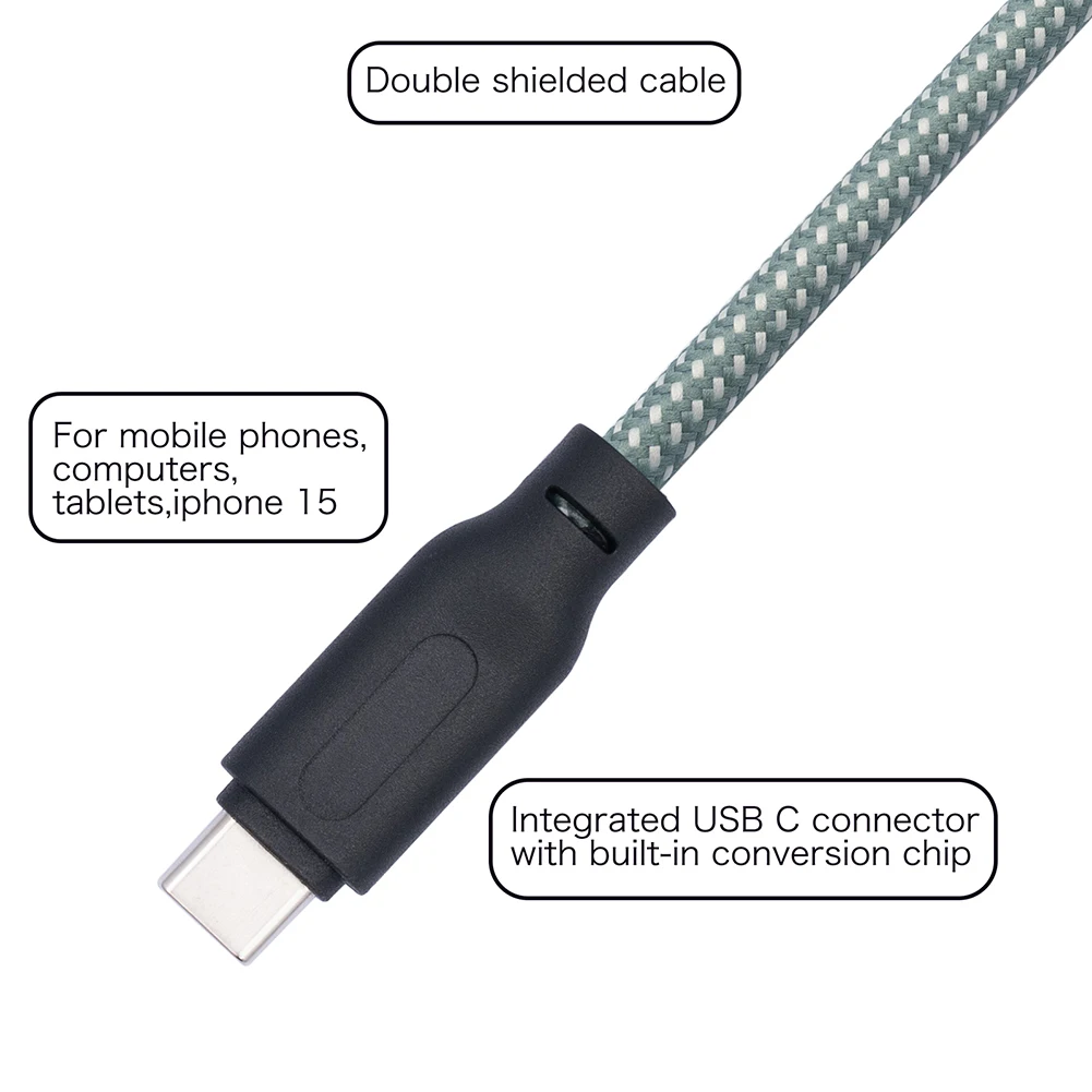  15/15 ÷, 15 , 15  ƽ, USB-C  ̺, Ÿ USB C ڵ ̺, 1 m, 2 m, 3 m, 5m, 6.35mm, 1/4 ġ TS