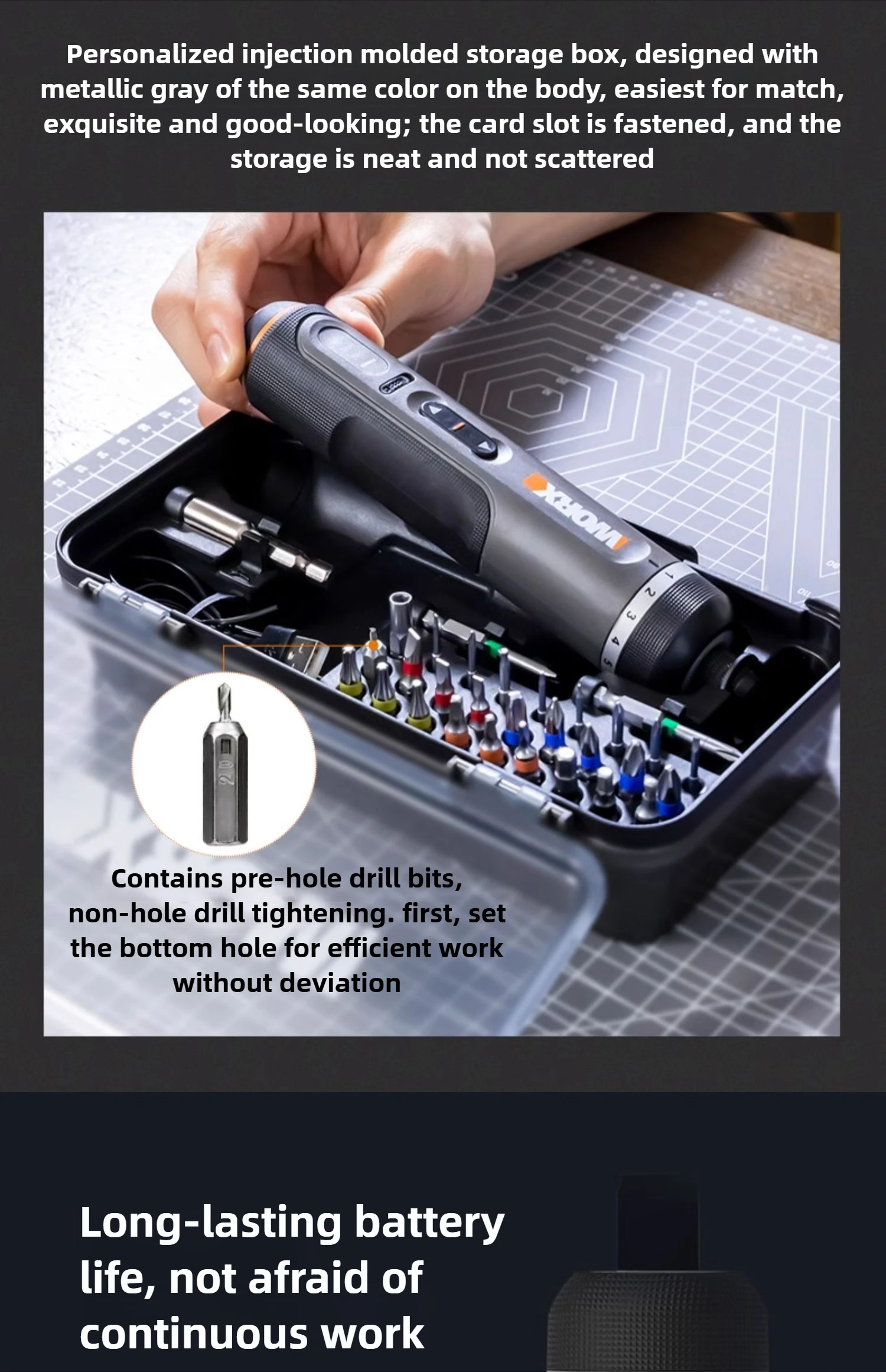 Șurubelniță electrică fără fir WORX 4V