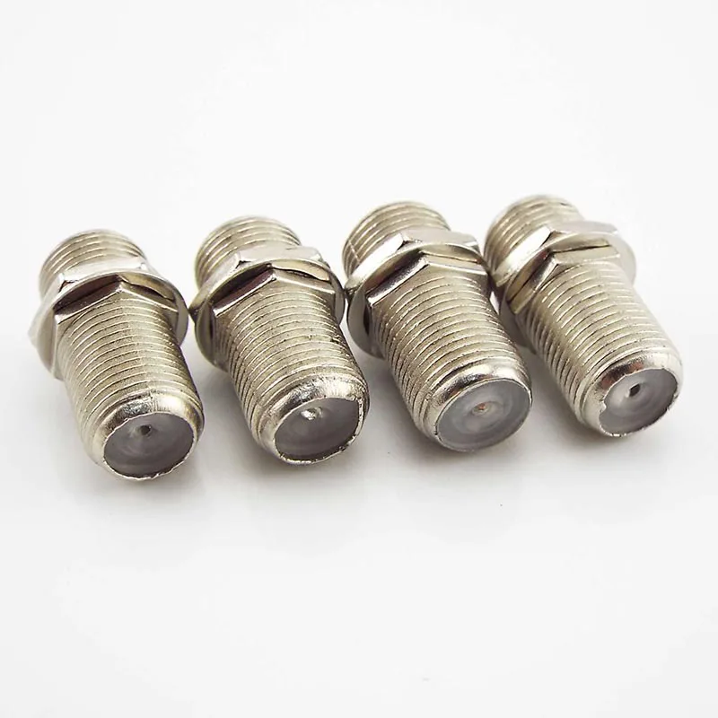 

F Type Coupler Adapter Connector Female F/F Jack RG6 Coax Coaxial Cable Used In Video Or SMA RF Coax Connector Plug C1