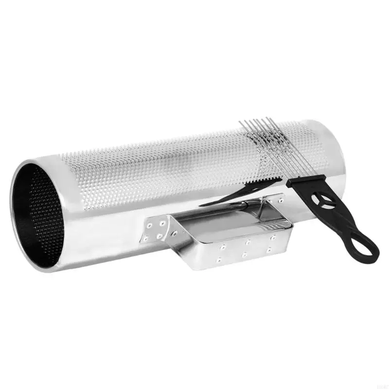 H8WC Metal Guiro Instrument with Scraper Guiro Shaker Percussion Instrument